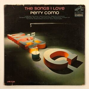 12” LP Vinyl Record  PERRY COMO The Songs I Love
